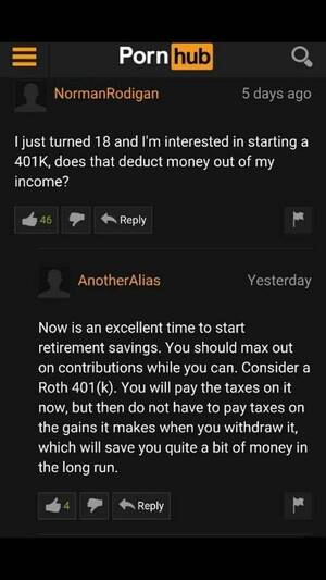 Funny Porn H - 21 PornHub Comments That Will Never Not Be Hilarious